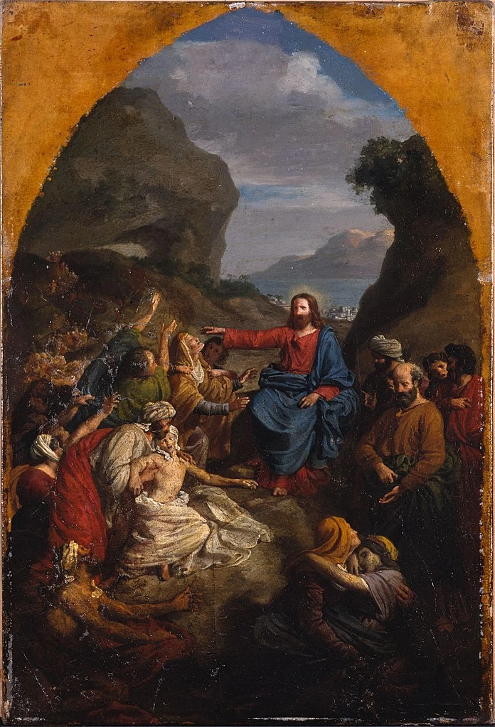 Cristo guarisce gli ammalati - Musée des Beaux, Arts de la ville de Paris